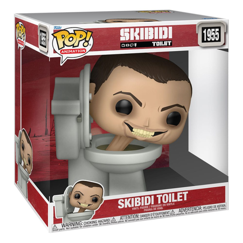 Skibidi Toilet Super Sized Jumbo POP! Vinyl Figure Skibidi Toilet 25 cm 1