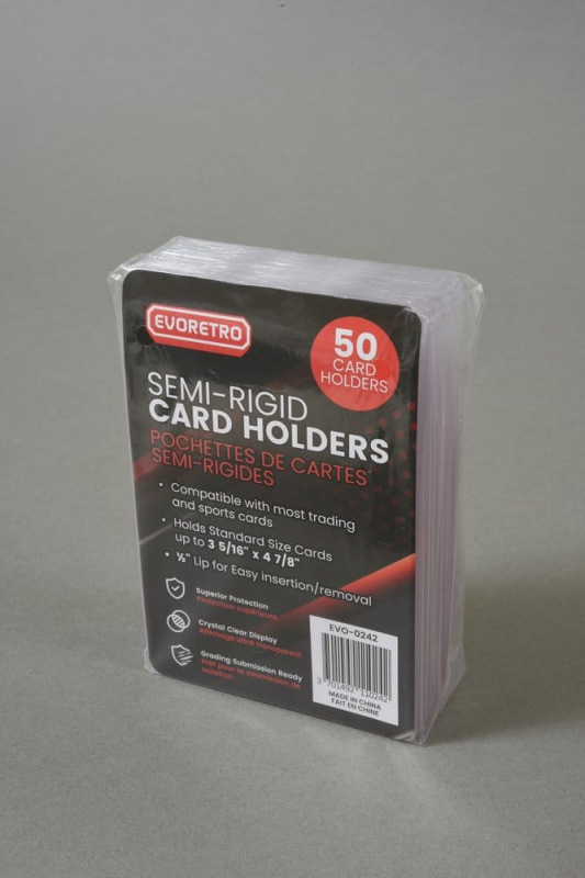 Evoretro Card Holders 50-Pack Semi-Rigid 8 x 12 cm 3
