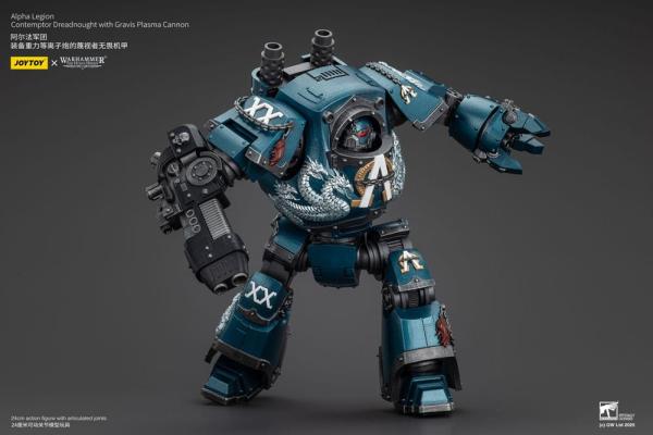 Warhammer The Horus Heresy Action Figure Alpha Legion Contemptor Dreadnought with Gravis Plasma Cann 9