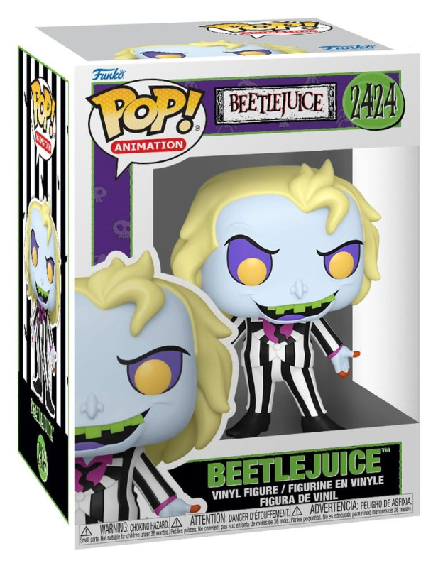 Beetlejuice (Animated) POP! Animation Vinyl Figure Beetlejuice 9 cm 1