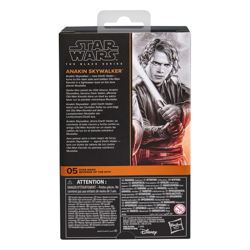 Star Wars Episode III Black Series Action Figure Anakin Skywalker 15 cm 9