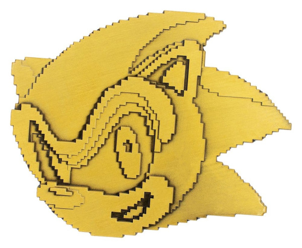 Sonic the Hedgehog Medallion Set 35th Anniversary Then & Now Limited Edition 7