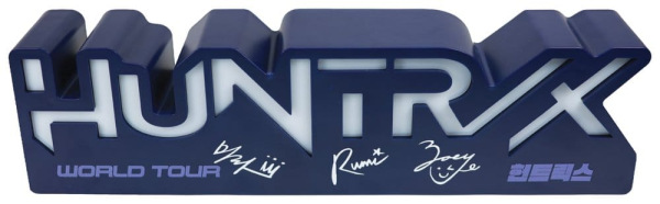 KPop Demon Hunters Lamp Huntr/x Logo 7