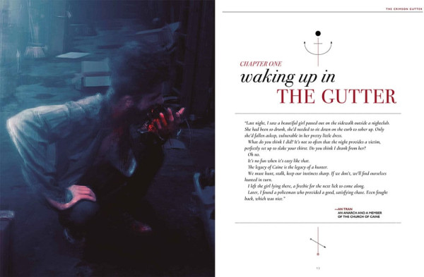 Vampire: The Masquerade 5th Edition RPG book The Crimson Gutter Chronicle Book *Englische Version* 1