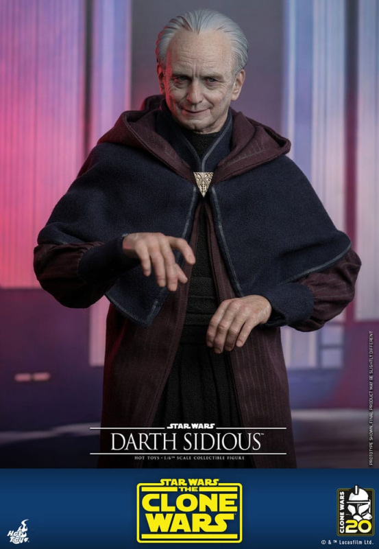 Star Wars: The Clone Wars Action Figure 1/6 Darth Sidious 29 cm 4