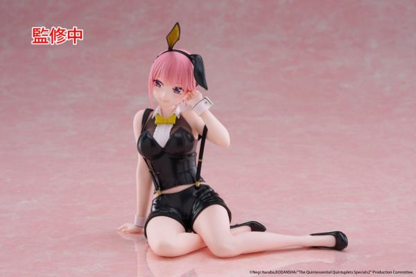 The Quintessential Quintuplets 3 PVC Statue Desktop Cute Figure Ichika Nakano Bunny Ver. 13 cm 4