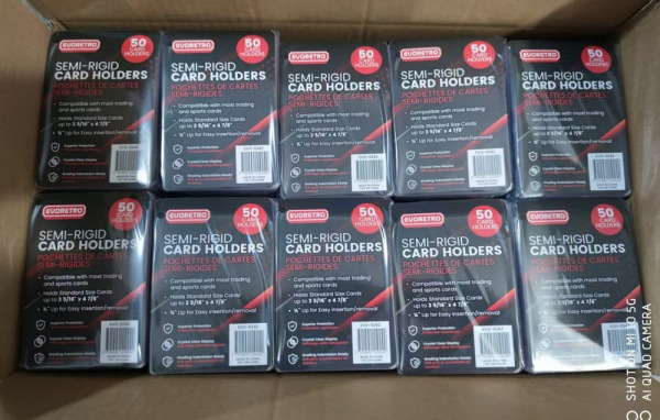 Evoretro Card Holders 50-Pack Semi-Rigid 8 x 12 cm 5