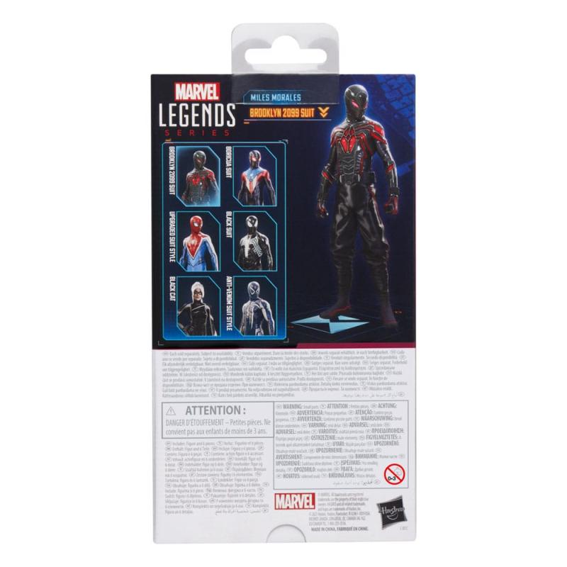 Spider-Man 2 Marvel Legends Gamerverse Action Figure Miles Morales (Brooklyn 2099 Suit) 15 cm 1