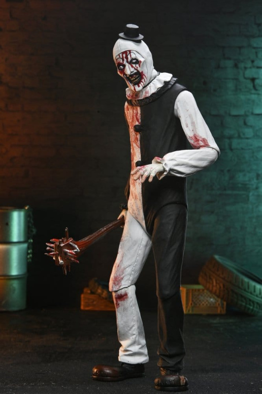 Terrifier 2 Ultimate Action Figure Art the Clown (Blood Splattered) 18 cm 8