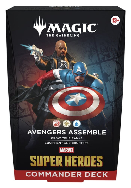 Magic the Gathering Marvel Super Heroes Commander Decks Case (4) english 2