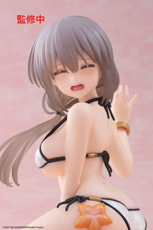 Uzaki-chan Wants to Hang Out! PVC Statue Desktop Cute Figure Tsuki Uzaki (Swimwear Ver.) 13 cm 6
