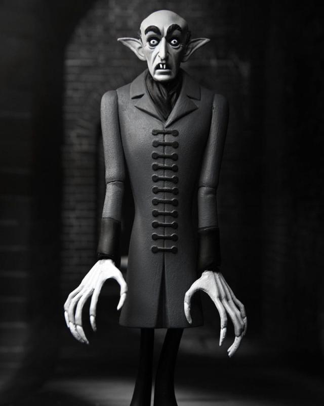 Nosferatu Toony Terrors Action Figure Count Orlok Silver Screen Edition 15 cm