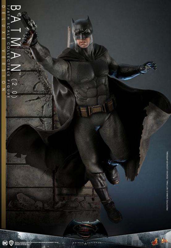 Batman v Superman: Dawn of Justice Movie Masterpiece Action Figure 1/6 Batman 2.0 (Deluxe Version) 3