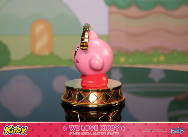 Kirby DieCast Statue We Love Kirby 10 cm 3