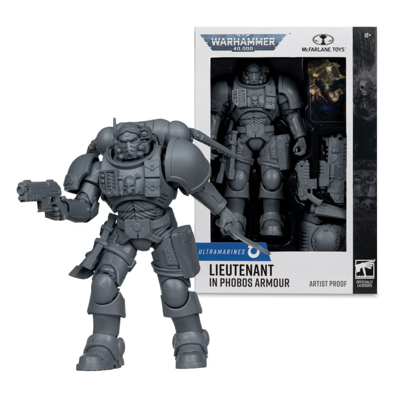 Warhammer 40,000 Action Figure Lieutenant in Phobos Armor (Ultramarines) (Artist Proof) 18 cm 4