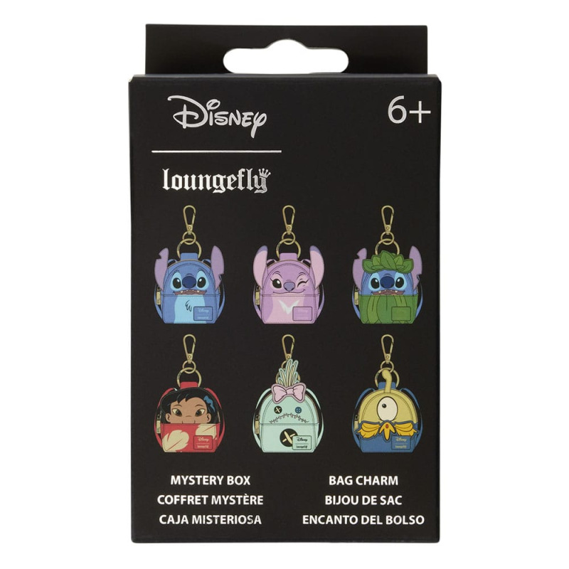 Disney Lilo & Stitch by Loungefly Bag Charm Mystery Box Display (15) 1