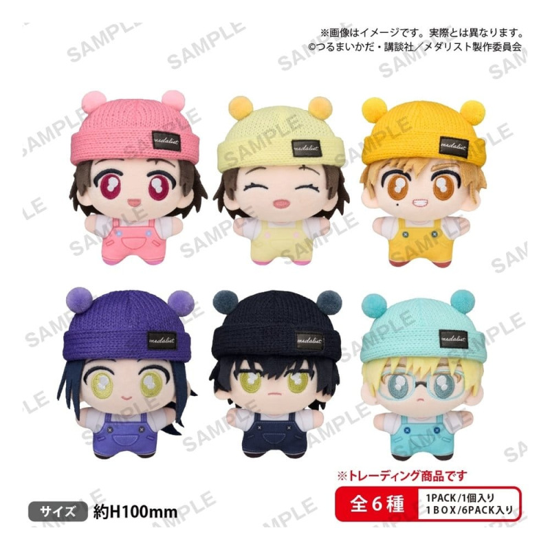 Medalist Tekutomo Plush Keychains Blind Box Display (6)
