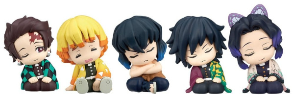 Demon Slayer: Kimetsu no Yaiba Twinchees Mini Figures Lil' Sleepers Wave 3 5 cm Blind Pack Display ( 7