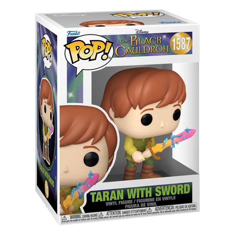 The Black Cauldron POP! Disney Vinyl Figure Taran w/Sword 9 cm 1