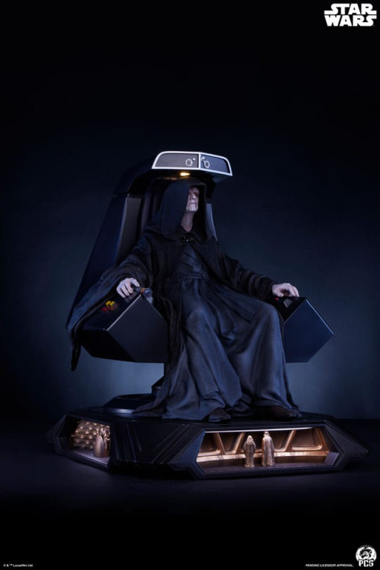 Star Wars Statue 1/3 Emperor Palpatine with Throne 58 cm 11