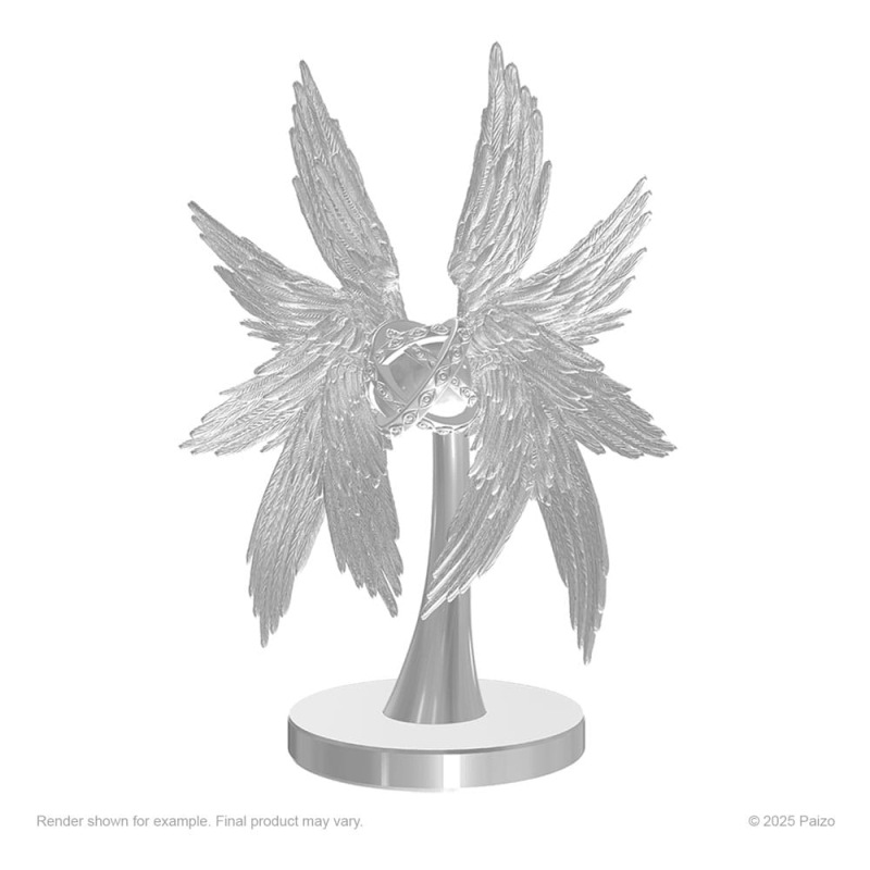 Pathfinder Deep Cuts Unpainted Miniatures Procyal (Raccoon Agathion) & Zoaem (Ring Archon) 2