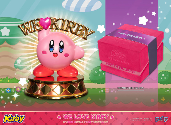 Kirby DieCast Statue We Love Kirby 10 cm 1
