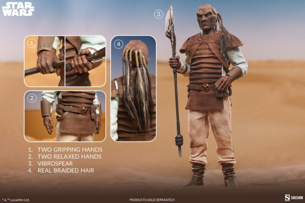 Return of the Jedi Action Figure 1/6 Pagetti Rook 32 cm 7