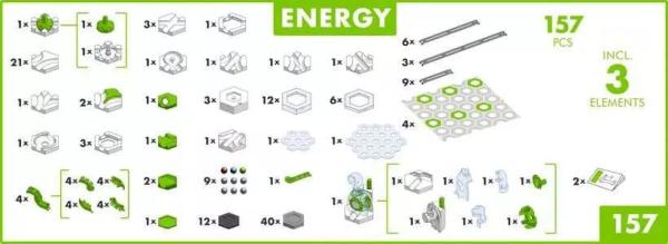 GraviTrax Construction Set Action-Set Energy *Multilingual*