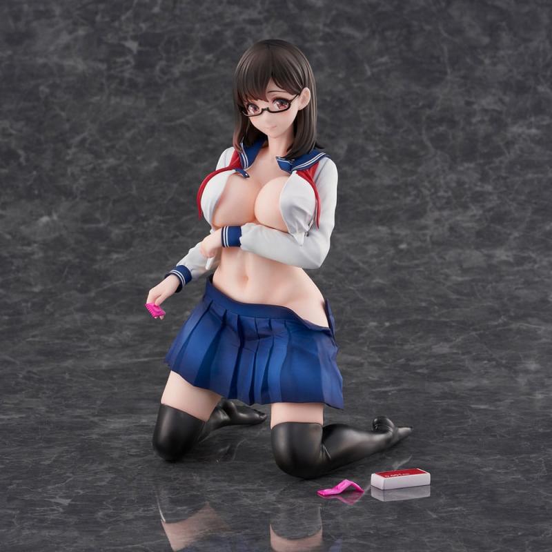 Tomoe Sasamori Illustration PVC Statue Aoi Shirasagi 20 cm