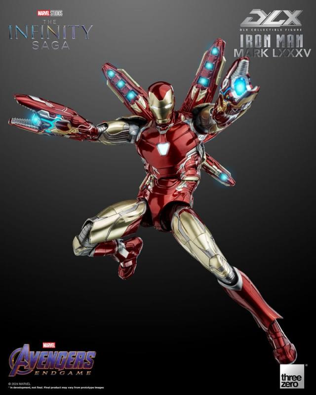 Infinity Saga DLX Action Figure 1/12 Iron Man Mark 85 17 cm 13