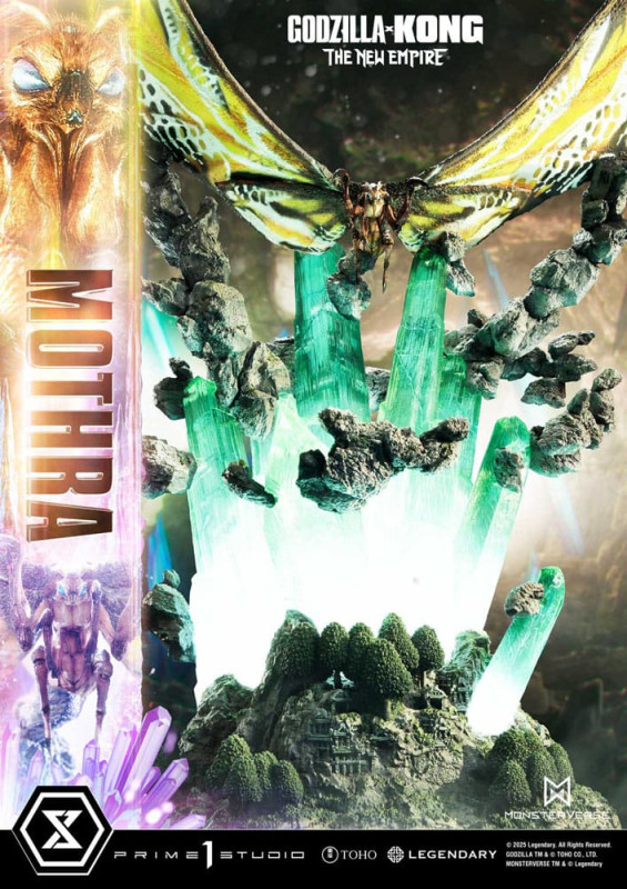 Godzilla x Kong: The New Empire Ultimate Diorama Masterline Series Statue Mothra 113 cm 9
