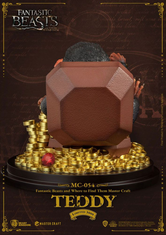 Fantastic Beasts Master Craft Statue Teddy 21 cm 2