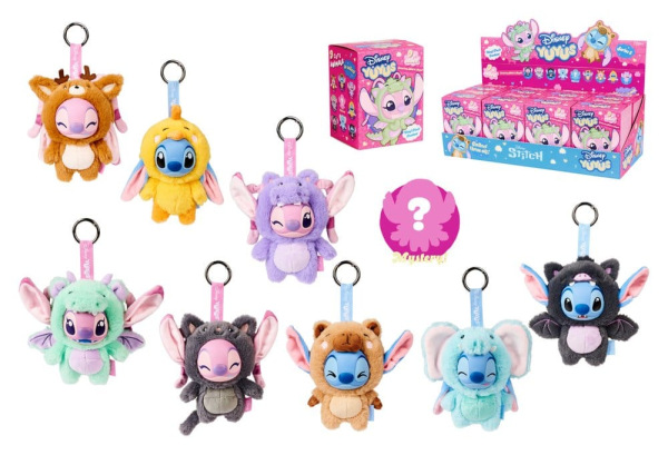 Disney YUYUS Plush Figure Stitch & Angel Blindbox Display (8) 1