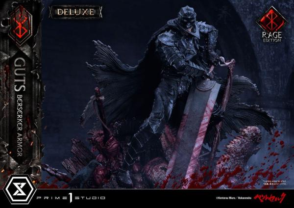 Berserk Statue 1/4 Guts Berserker Armor Rage Edition Deluxe Version 67 cm