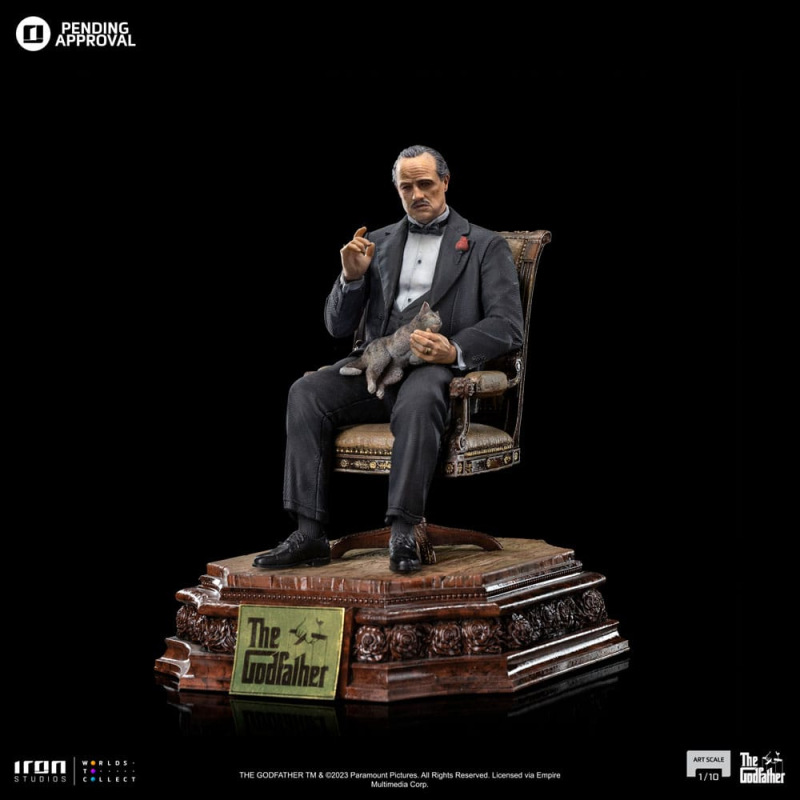 The Godfather Scale Statue 1/10 Don Vito Corelione 19 cm 1