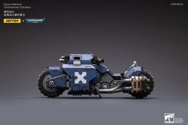 Warhammer 40k Vehicle 1/18 Ultramarines Outrider Bike 22 cm 1