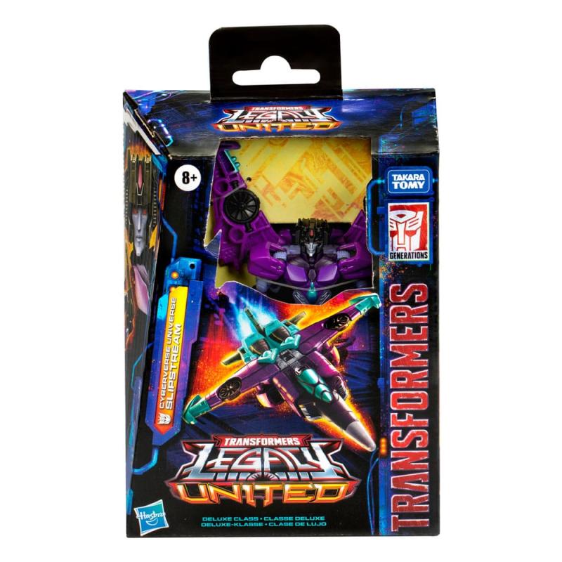 Transformers Generations Legacy United Deluxe Class Action Figure Cyberverse Universe Slipstream 14