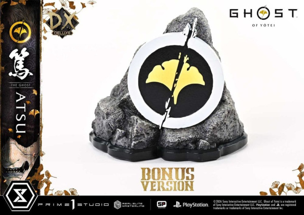Ghost of Yotei Real Elite Masterline Statue 1/4 Atsu DX Bonus Version 59 cm 3
