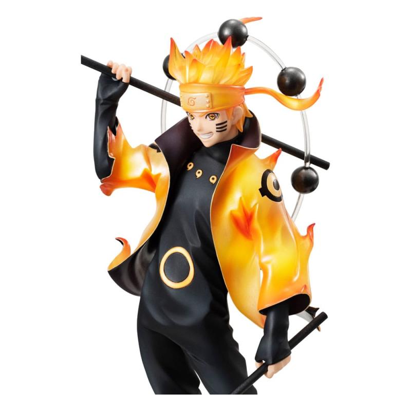 Naruto Shippuden G.E.M. Series PVC Statue Naruto Uzumaki Six Paths Sage Mode 15th Anniversary Ver. 2