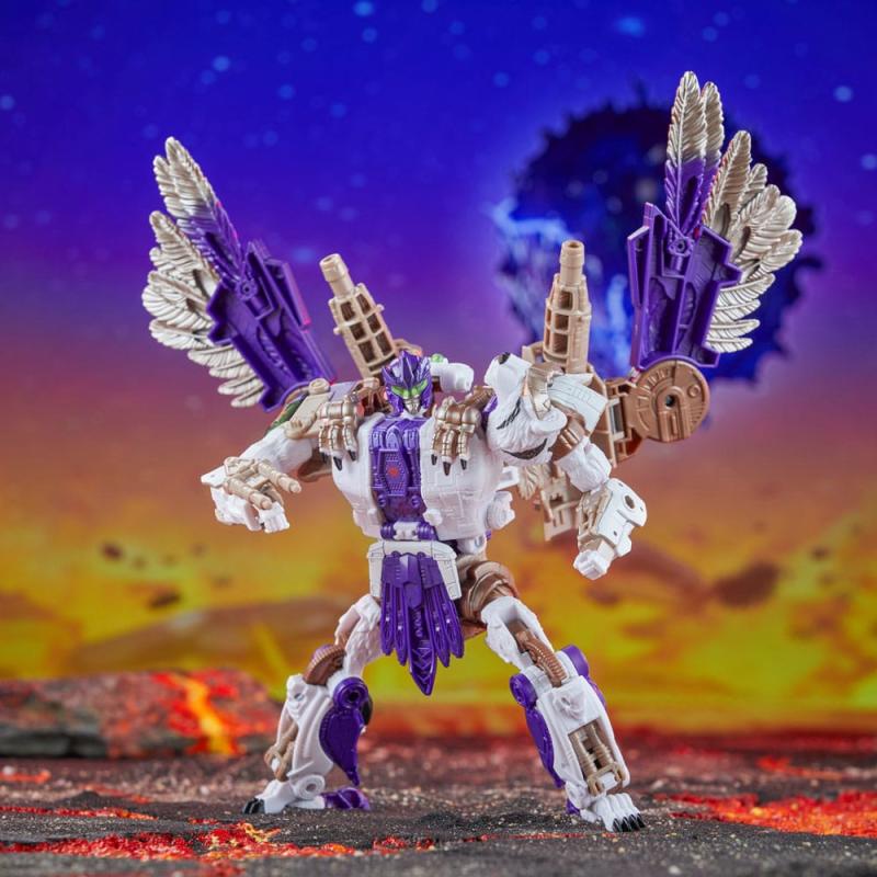 Transformers Generations Legacy United Leader Class Action Figure Beast Wars Universe Tigerhawk 19 c