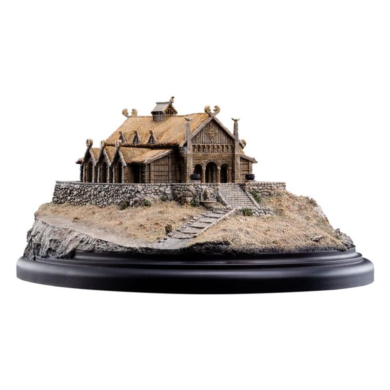 Lord of the Rings Statue The Golden Hall of Edoras 9 cm 11