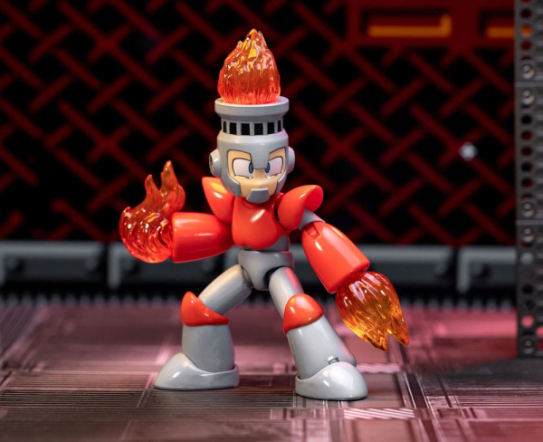 Mega Man Action Figure Fire Man 11 cm 2