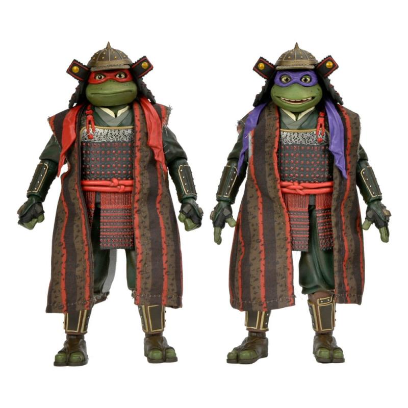 Teenage Mutant Ninja Turtles III Action Figure 2-Pack Donatello & Raphael 18 cm