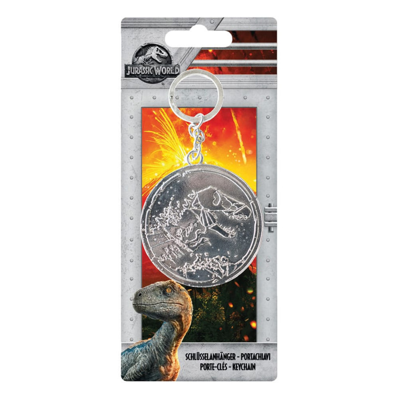 Jurassic World Metal Keychain T-Rex 1