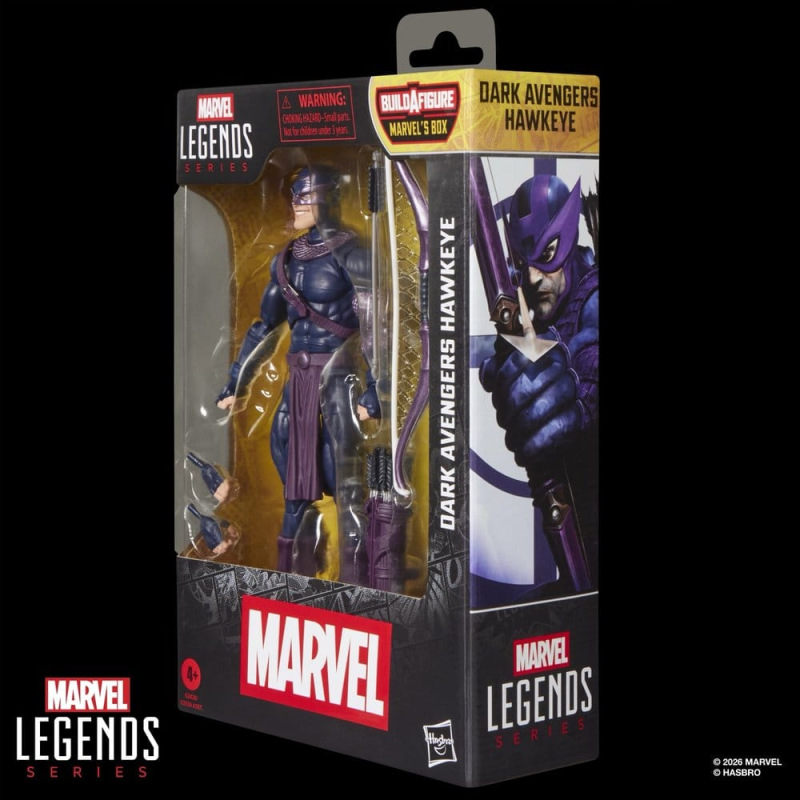 Marvel Legends Action Figure Dark Avengers Hawkeye (BAF: Marvel's Box) 15 cm 13