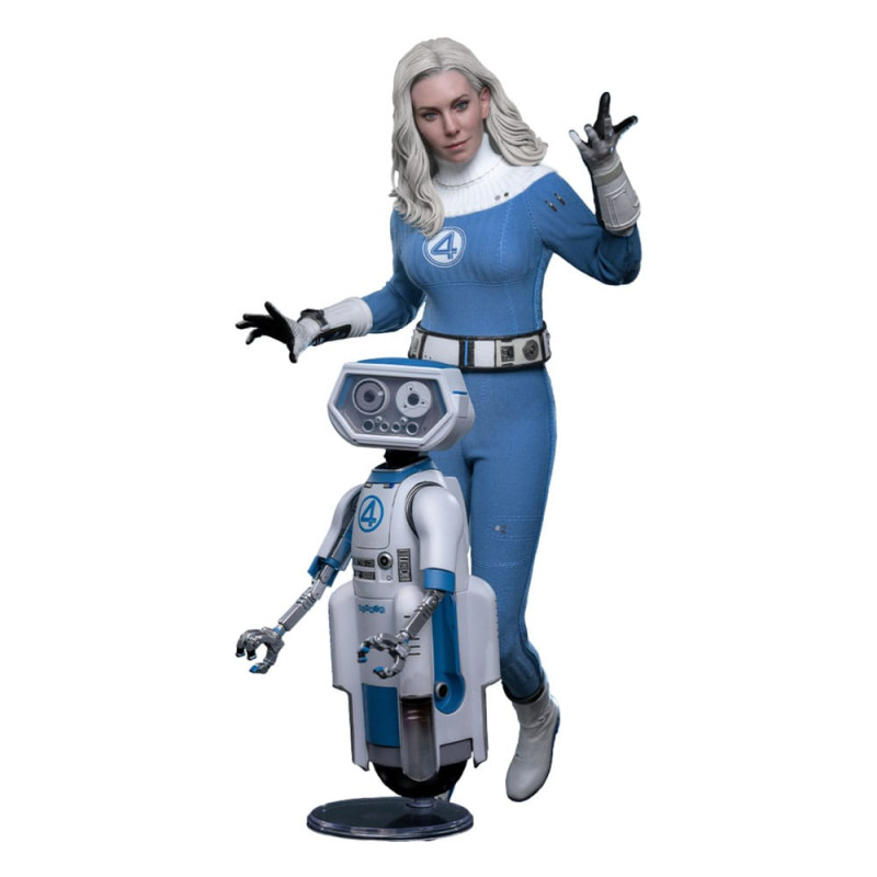 The Fantastic Four: First Steps Movie Masterpiece Action Figure 2-Pack 1/6 Invisible Woman & H.E.R.B