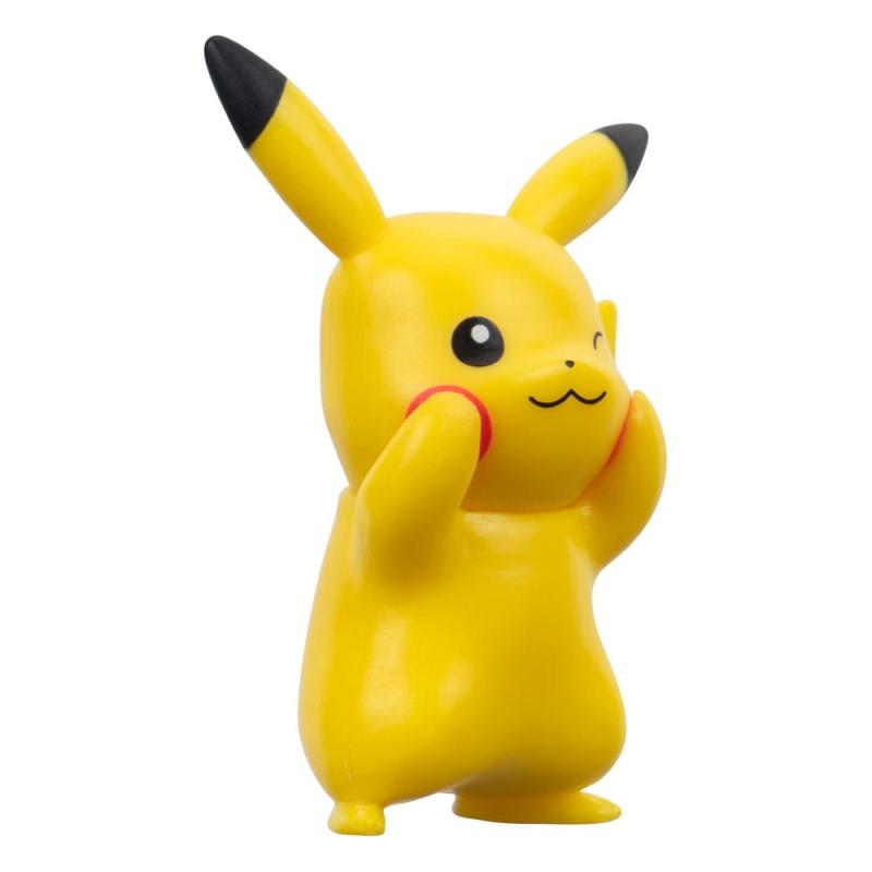 Pokémon Battle Figure Set 3-Pack Pikachu #8, Perrserker, Hawlucha 5 cm