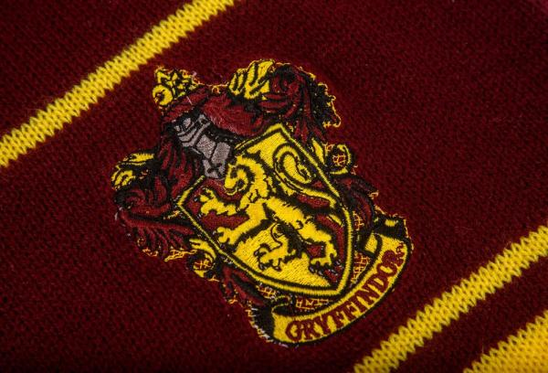 Harry Potter Scarf Gryffindor Thin Stripes (Hanger) 160 cm