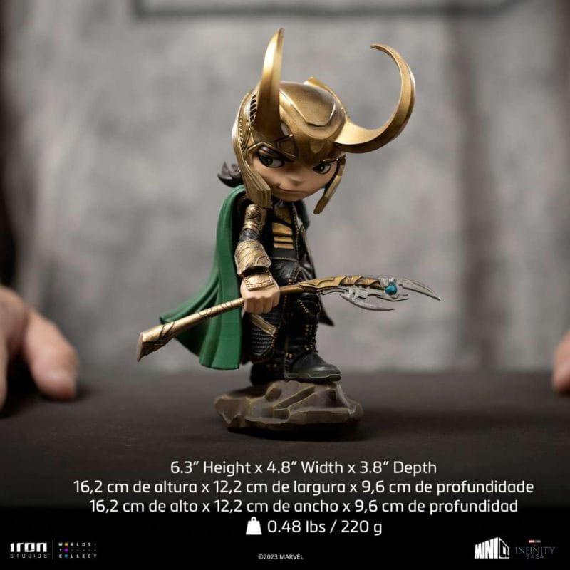 Avengers Infinity Saga Mini Co. PVC Figure Loki 15 cm