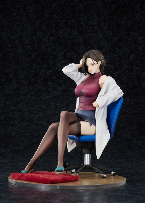 Original Character Statue 1/6 The Sulky School Nurse Illustrated by Keso Shirou 22 cm 3